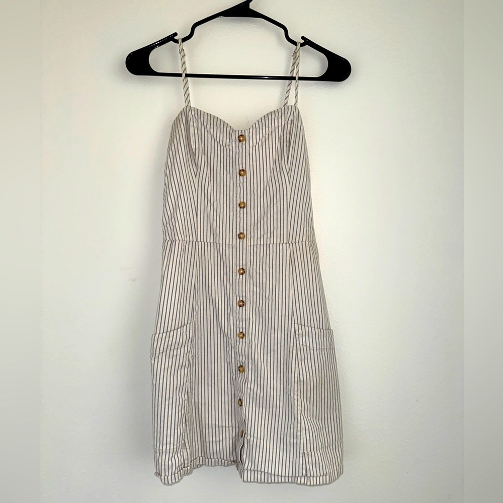 STRIPPED TANK DRESS